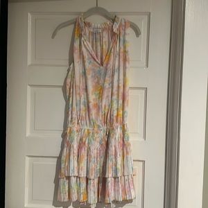 CURRENT AIR pastel floral mini dress